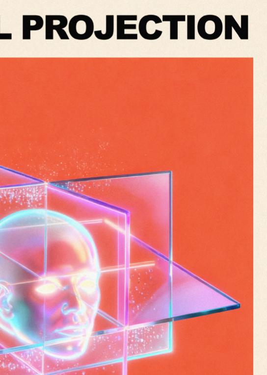 ASTRAL PROJECTION - Symbios Design Rare Glossy Poster Print