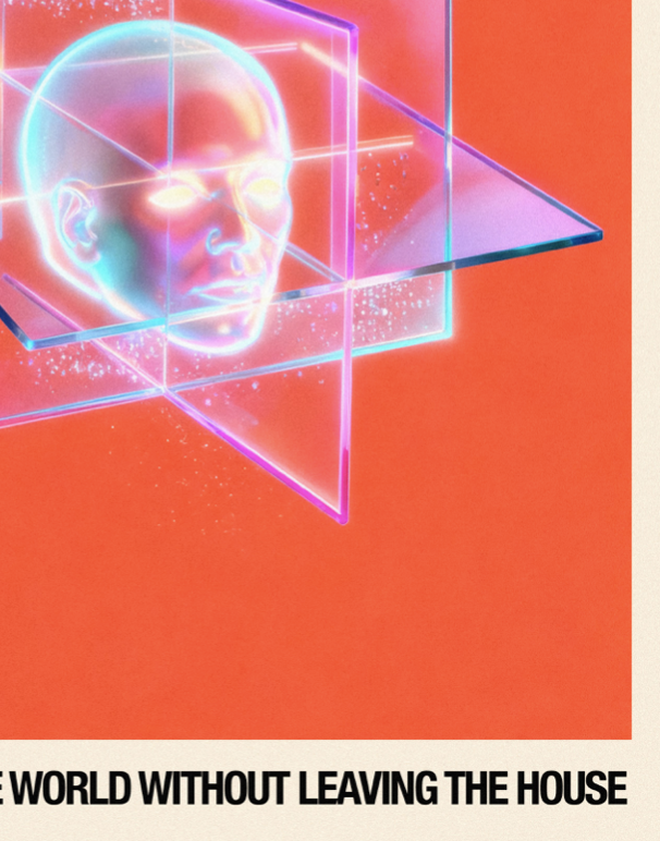 ASTRAL PROJECTION - Symbios Design Rare Glossy Poster Print