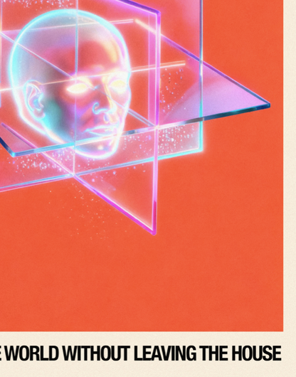 ASTRAL PROJECTION - Symbios Design Rare Glossy Poster Print