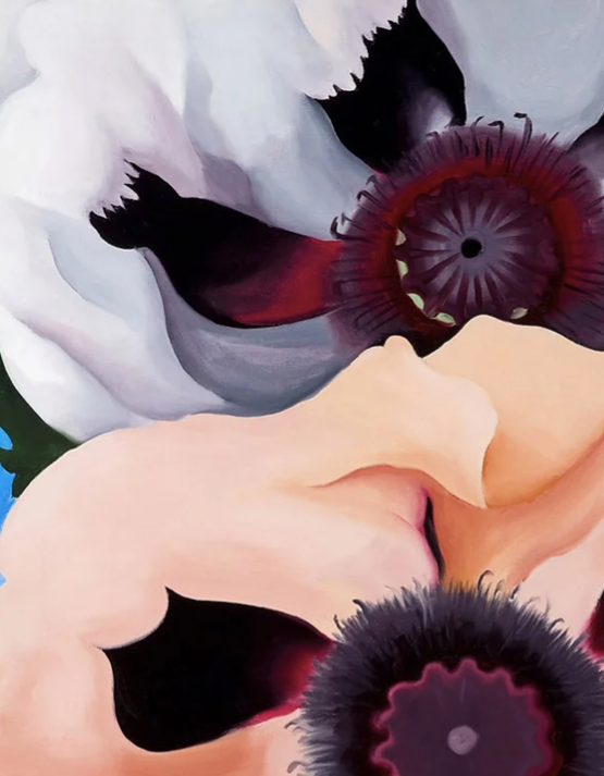GEORGIA O'KEEFFE - POPPIES - Symbios Design Rare Glossy Poster Print
