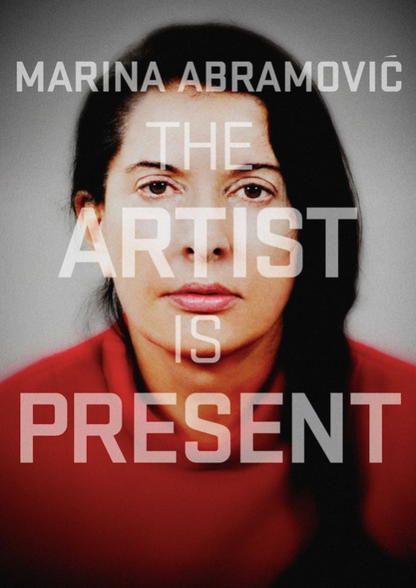 MARINA ABRAMOVIC - THE ARTIST IS PRESENT - Symbios Design Rare Glossy Poster Print