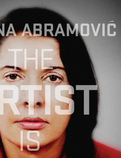 MARINA ABRAMOVIC - THE ARTIST IS PRESENT - Symbios Design Rare Glossy Poster Print