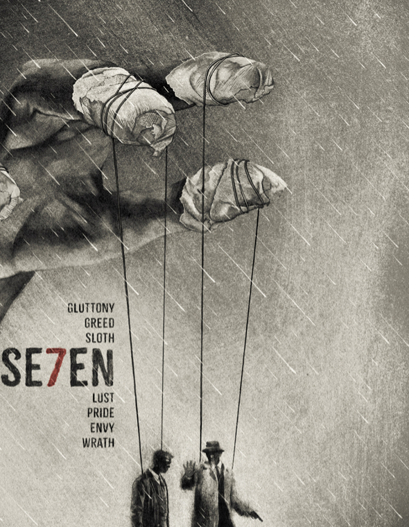 SE7EN - Symbios Design Rare Glossy Poster Print