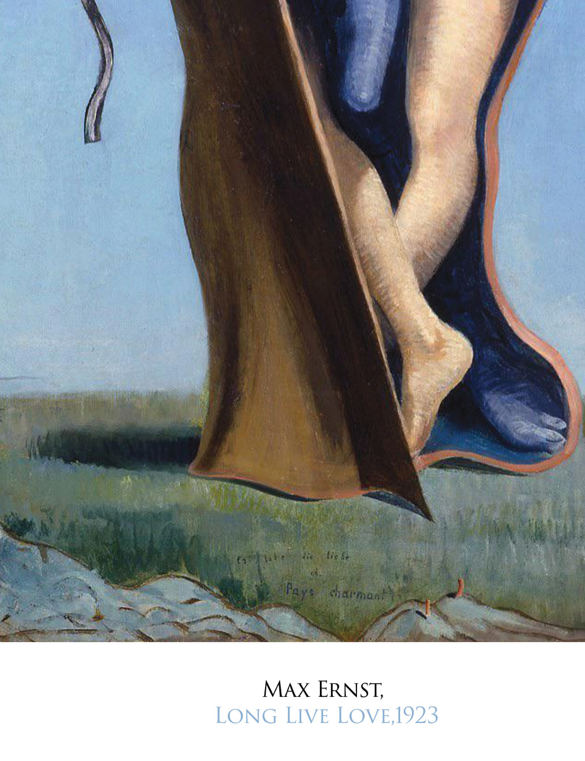 MAX ERNST - LONG LIVE LOVE - Symbios Design Rare Glossy Poster Print