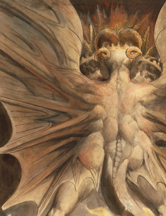 WILLIAM BLAKE - Symbios Design Rare Glossy Poster Print