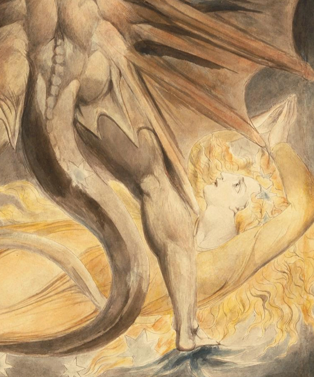WILLIAM BLAKE - Symbios Design Rare Glossy Poster Print