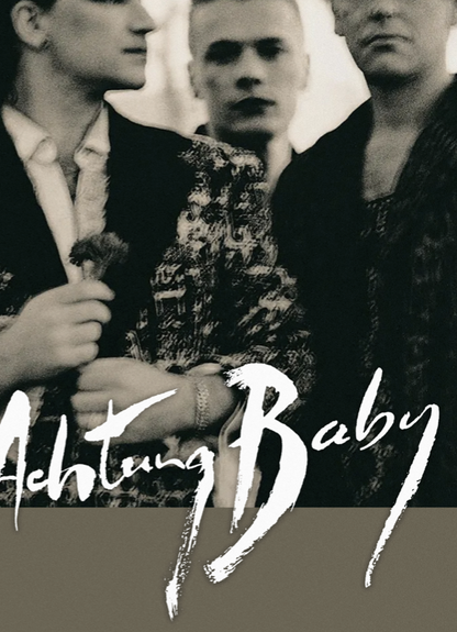 U2 - ACHTUNG BABY - Symbios Design Rare Glossy Poster Print