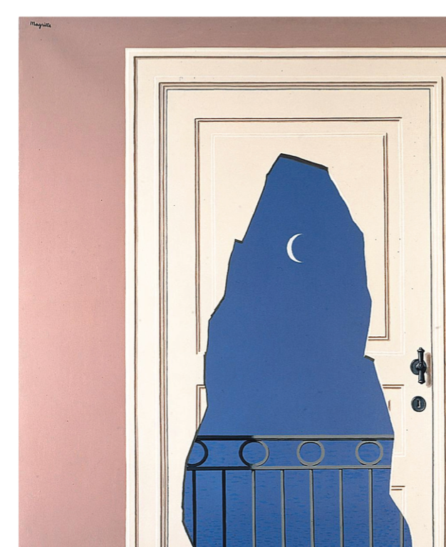 MAGRITTE - L'ACTE DE FOI - Symbios Design Rare Glossy Poster Print