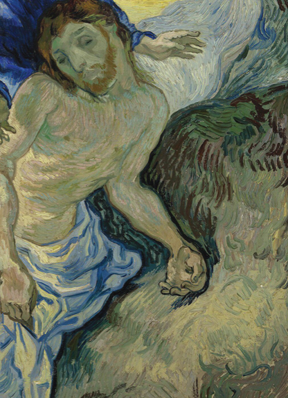 VINCENT VAN GOGH - PIETA - Symbios Design Rare Glossy Poster Print