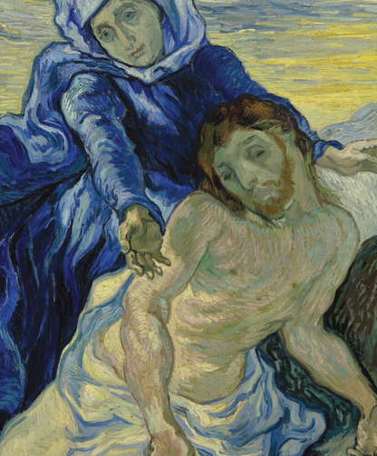 VINCENT VAN GOGH - PIETA - Symbios Design Rare Glossy Poster Print