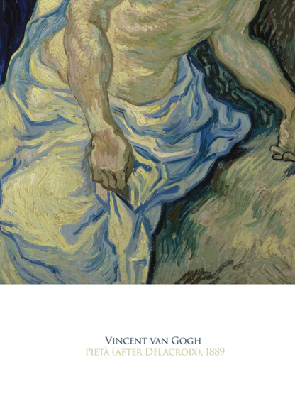 VINCENT VAN GOGH - PIETA - Symbios Design Rare Glossy Poster Print