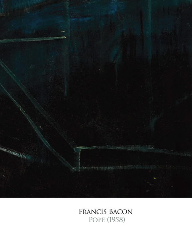 FRANCIS BACON - POPE (1958) - Symbios Design Rare Glossy Poster Print