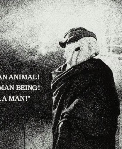 DAVID LYNCH - ELEPHANT MAN - Symbios Design Rare Glossy Poster Print
