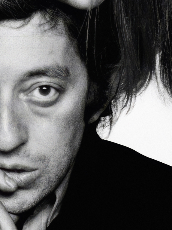 GAINSBOURG & BIRKIN - Symbios Design Rare Glossy Poster Print