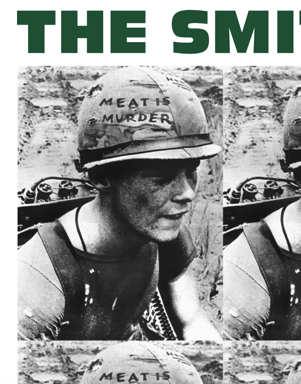 THE SMITHS - MEAT IS MURDER - Symbios Design Rare Glossy Poster Print
