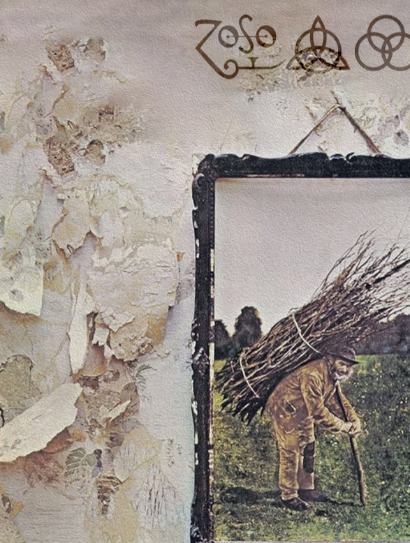 LED ZEPPELIN - Symbios Design Rare Glossy Poster Print