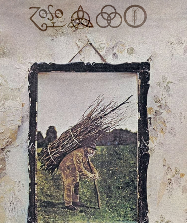 LED ZEPPELIN - Symbios Design Rare Glossy Poster Print