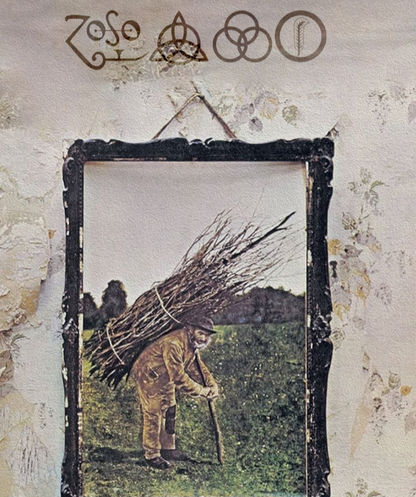 LED ZEPPELIN - Symbios Design Rare Glossy Poster Print