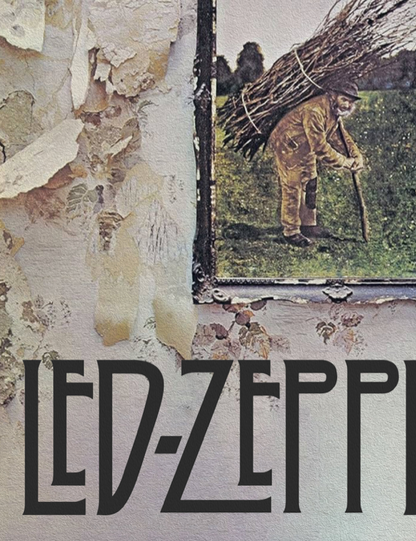 LED ZEPPELIN - Symbios Design Rare Glossy Poster Print