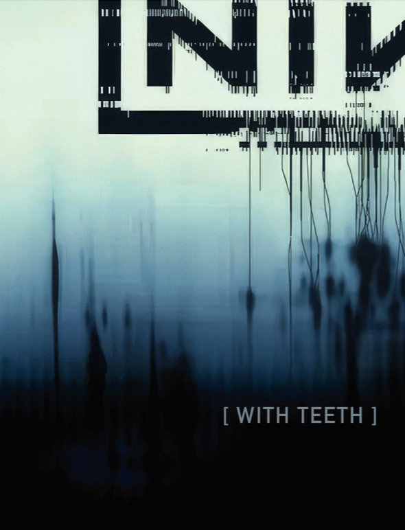NINE INCH NAILS - WITH TEETH - Symbios Design Rare Glossy Poster Print