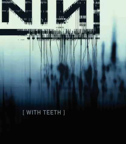 NINE INCH NAILS - WITH TEETH - Symbios Design Rare Glossy Poster Print