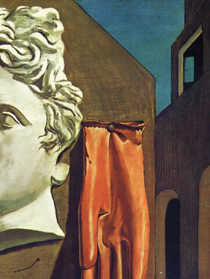 GIORGIO DE CHIRICO - THE SONG OF LOVE - Symbios Design Rare Glossy Poster Print
