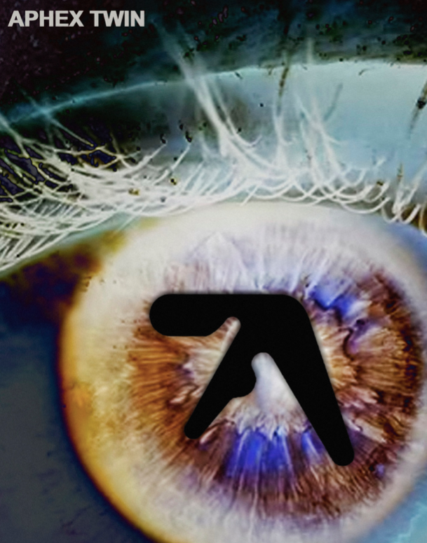 APHEX TWIN - ALL SEEING EYE - Symbios Design Rare Glossy Poster Print