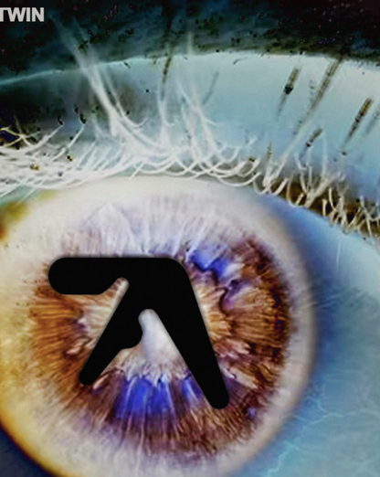 APHEX TWIN - ALL SEEING EYE - Symbios Design Rare Glossy Poster Print