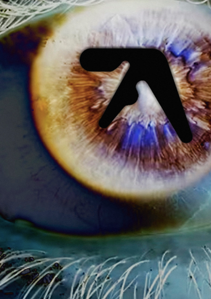 APHEX TWIN - ALL SEEING EYE - Symbios Design Rare Glossy Poster Print