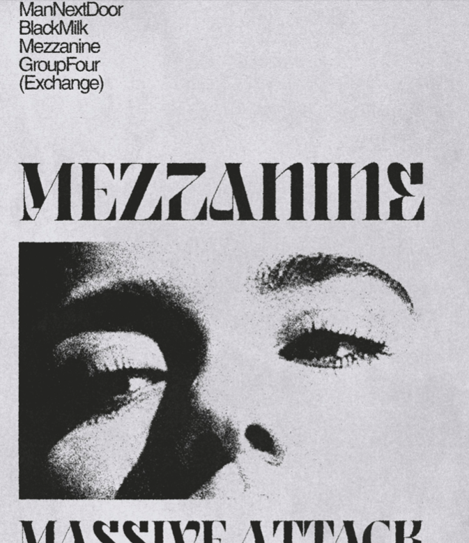 MASSIVE ATTACK - Symbios Design Rare Glossy Poster Print