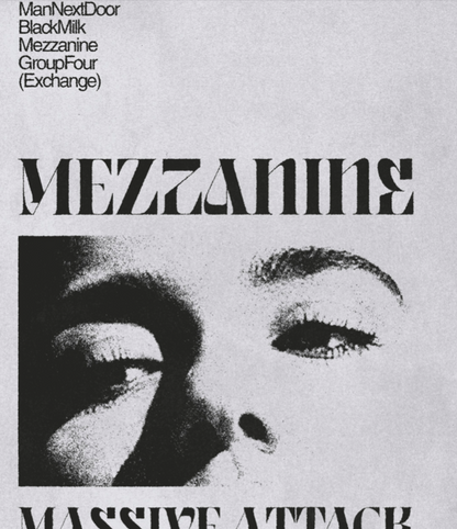 MASSIVE ATTACK - Symbios Design Rare Glossy Poster Print