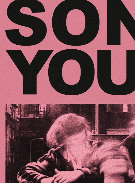 SONIC YOUTH - Symbios Design Rare Glossy Poster Print