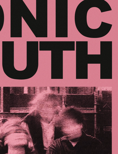 SONIC YOUTH - Symbios Design Rare Glossy Poster Print