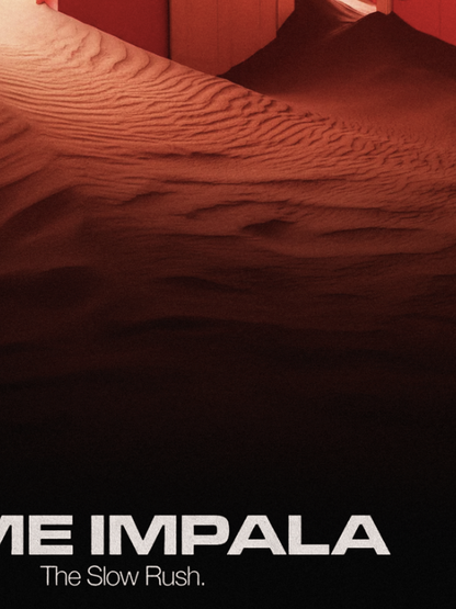 TAME IMPALA - THE SLOW RUSH - Symbios Design Rare Glossy Poster Print