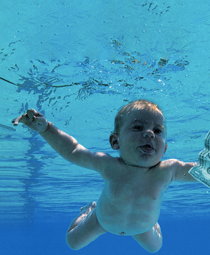 NIRVANA - NEVERMIND - Symbios Design Rare Glossy Poster Print