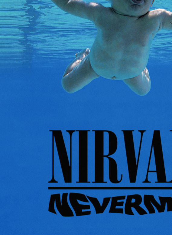 NIRVANA - NEVERMIND - Symbios Design Rare Glossy Poster Print