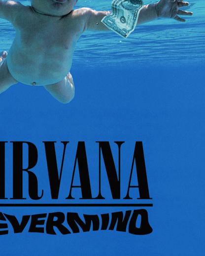 NIRVANA - NEVERMIND - Symbios Design Rare Glossy Poster Print