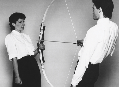 MARINA ABRAMOVIC & ULAY - REST ENERGY - Symbios Design Rare Glossy Poster Print