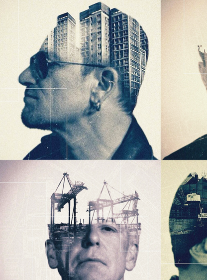 U2 - Symbios Design Rare Glossy Poster Print