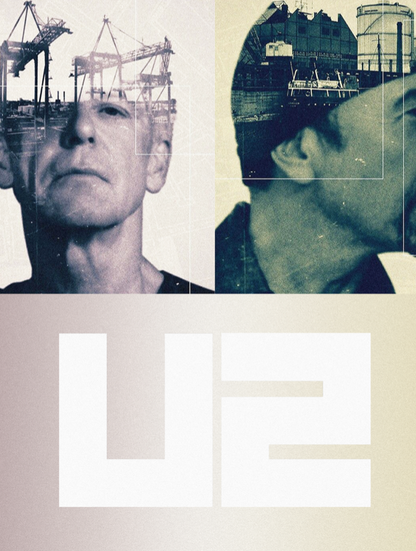 U2 - Symbios Design Rare Glossy Poster Print