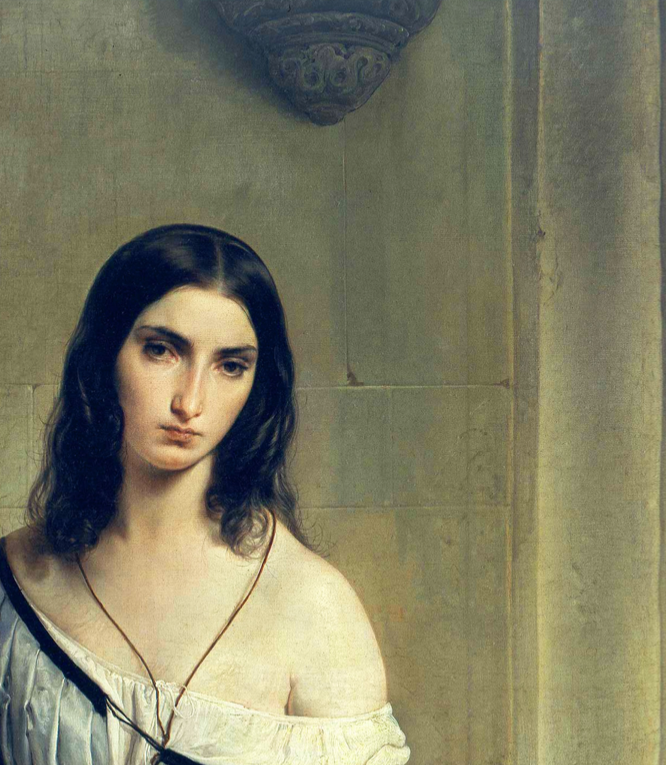 FRANCESCO HAYEZ  - MELANCHOLIE - Symbios Design Rare Glossy Poster Print