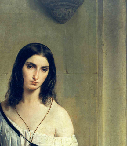 FRANCESCO HAYEZ  - MELANCHOLIE - Symbios Design Rare Glossy Poster Print