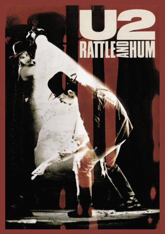U2 - RATTLE & HUM - Symbios Design Rare Glossy Poster Print