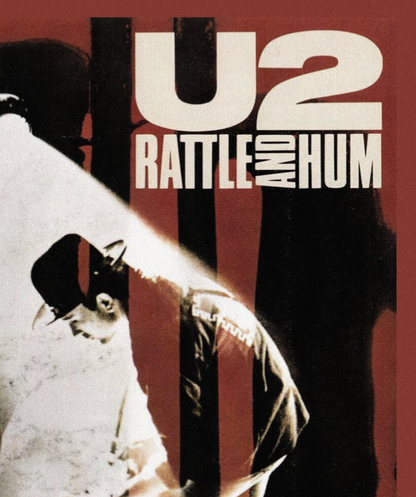 U2 - RATTLE & HUM - Symbios Design Rare Glossy Poster Print