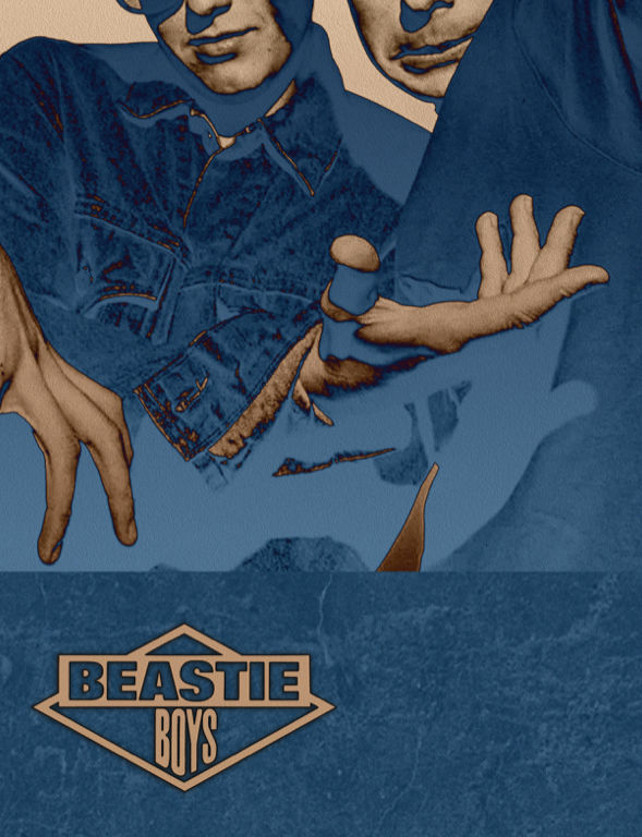 BEASTIE BOYS - CHECK YOUR HEAD - Symbios Design Rare Glossy Poster Print