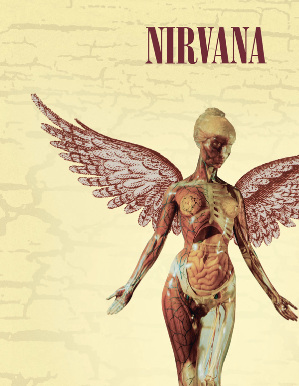 NIRVANA - IN UTERO - Symbios Design Rare Glossy Poster Print