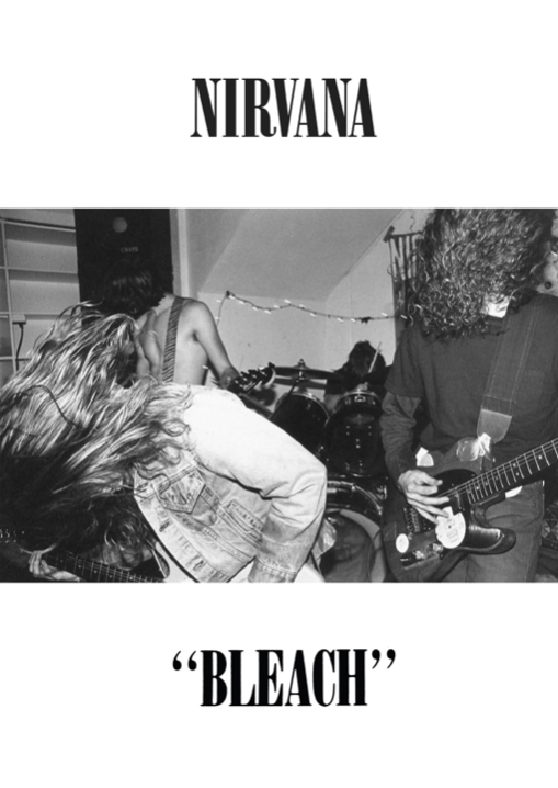 NIRVANA - BLEACH - Symbios Design Rare Glossy Poster Print