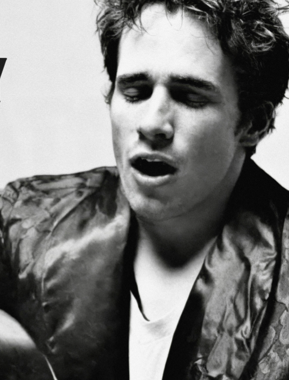 JEFF BUCKLEY - ACOUSTIC PORTRAIT - Symbios Design Rare Glossy Poster Print