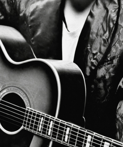 JEFF BUCKLEY - ACOUSTIC PORTRAIT - Symbios Design Rare Glossy Poster Print