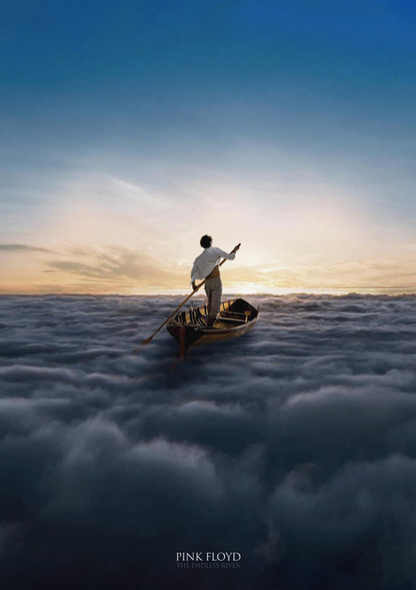PINK FLOYD - THE ENDLESS RIVER - Symbios Design Rare Glossy Poster Print